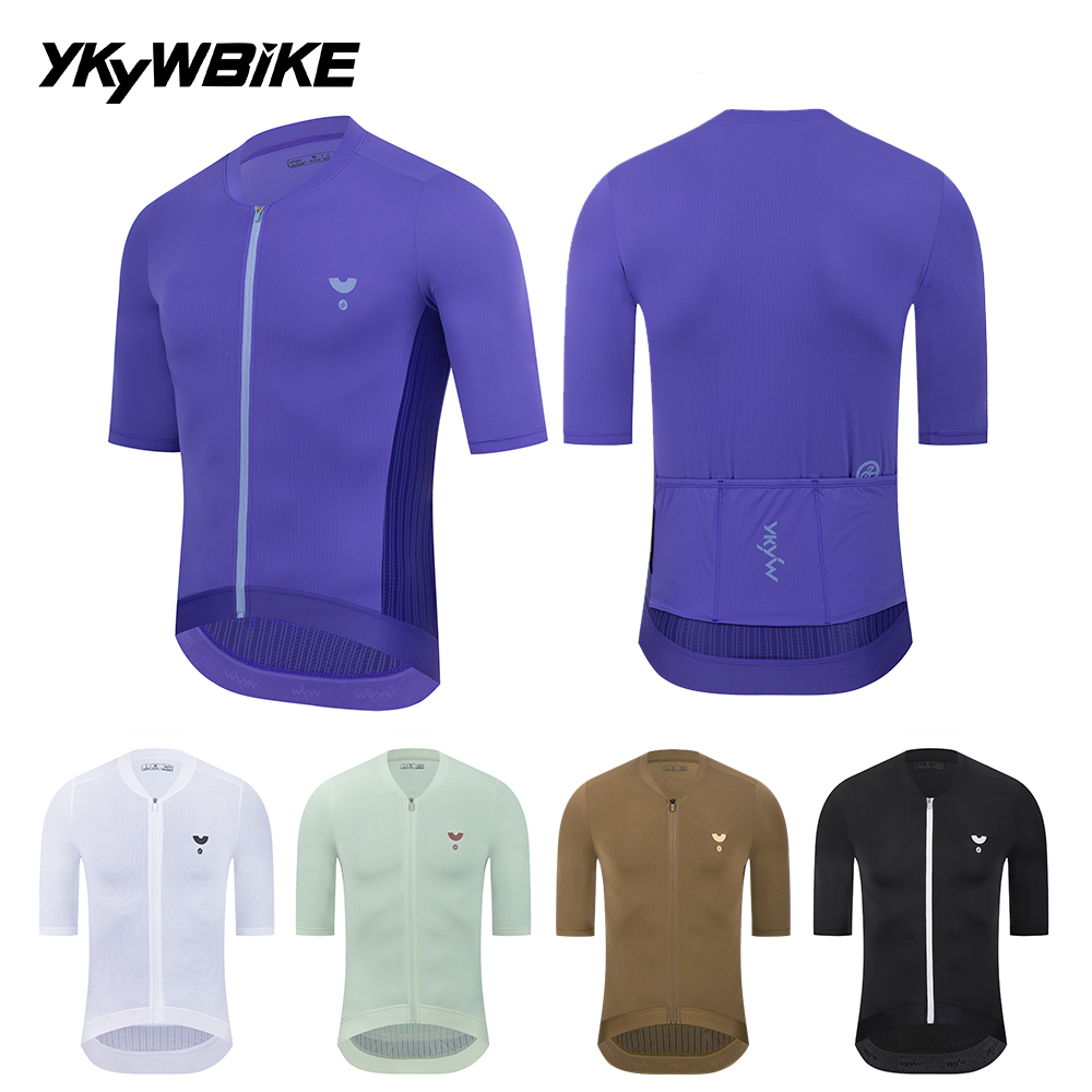 Ykyw Cycling Gear - YKYW 2025 Zomer Paarse Fietsjersey Heren