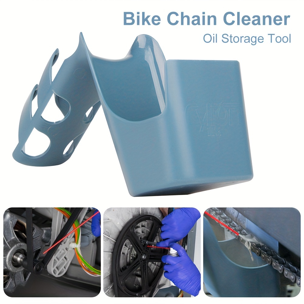 Cycling Gear Organiser - Onderhoudsset voor fietskettingolie Anti-spat gereedschapskist Smeermiddelopslagorganisator