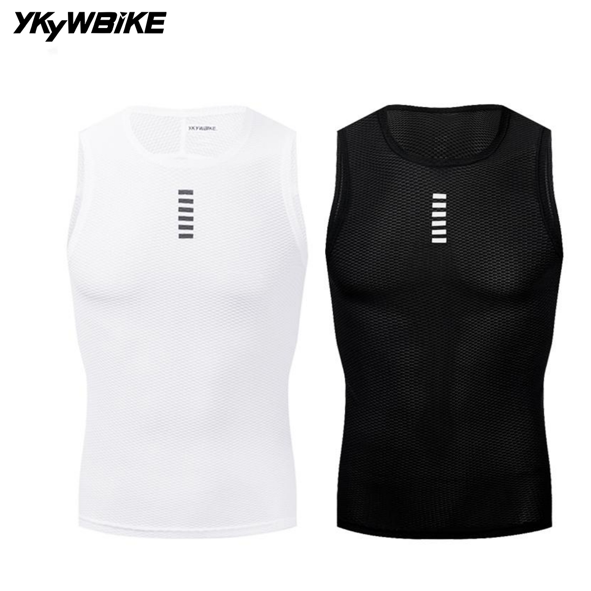 Ykyw Cycling Gear - Ykyw Mouwloze Heren Zomer Fietsshirt Fietsvest
