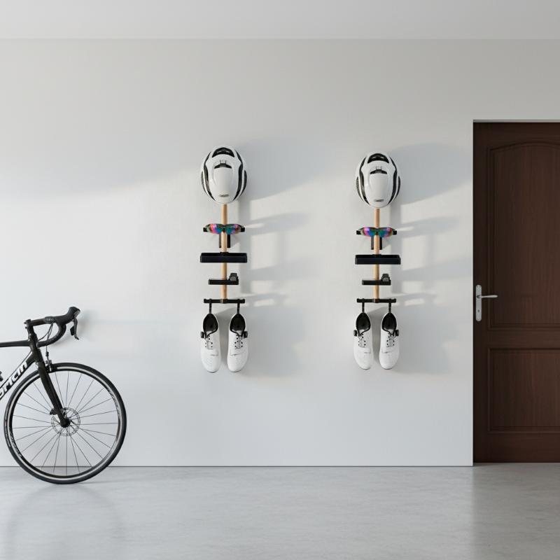 Cycling Gear Wall Storage - Fiets Desktop Organizer Displayhouder 1 Set