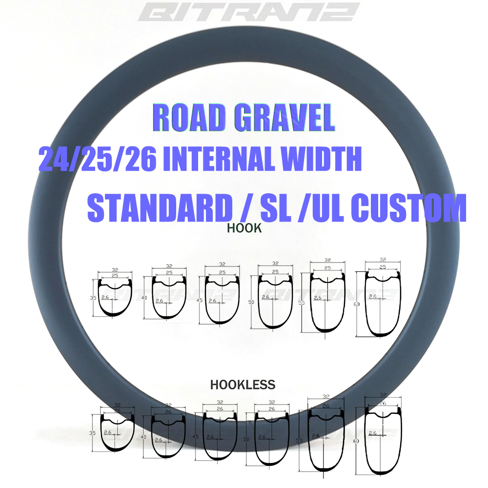 Gravel Bike Tires - Asymmetrische 30mm 32mm Breed 700c Racefiets