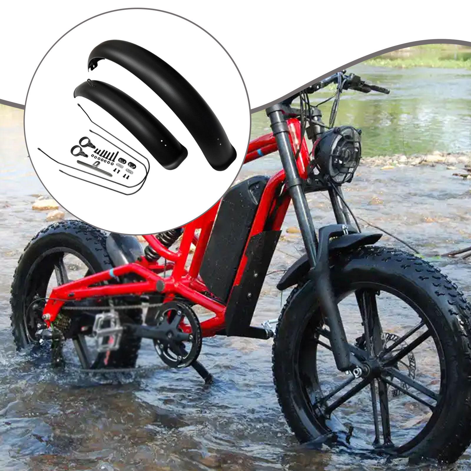 Gravel Bike Tires - Fat Tire Bike Spatbord Kunststof Volledige