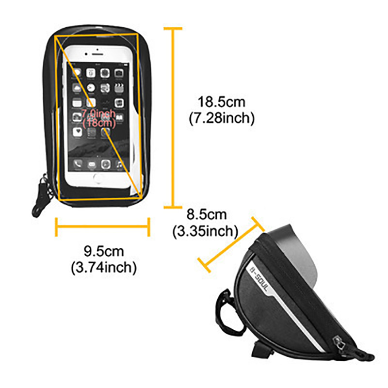 Touchscreen waterdichte fietsh - Cycling Gear Design recensie en prijs