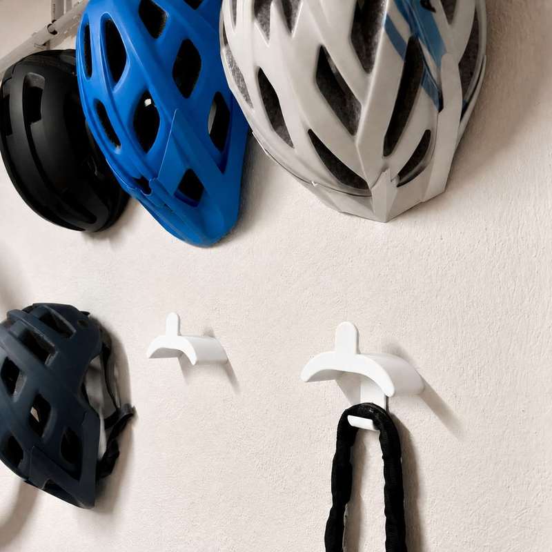 Wandbevestiging voor fietshelm - Cycling Gear Wall Storage recensie en prijs