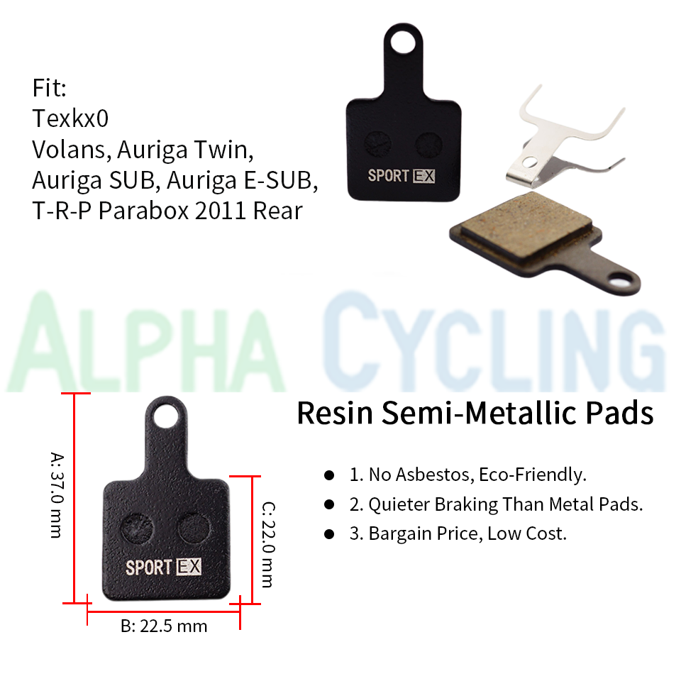 4 Paar, S20.11 Fietsschijfremb - Ykyw Cycling Gear recensie en prijs