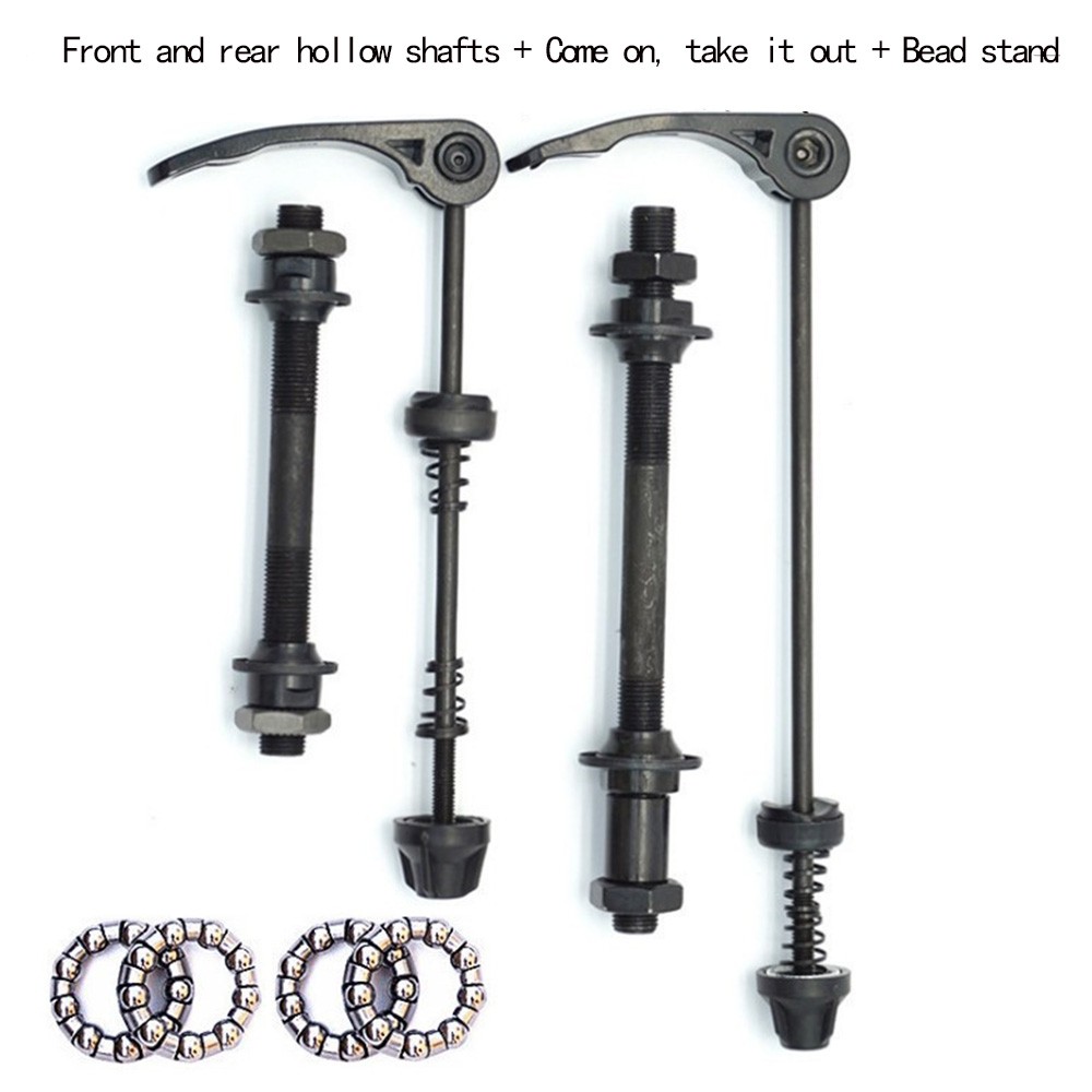 1 Set MTB Fiets As Voor Achter - Quick Release Skewer recensie en prijs